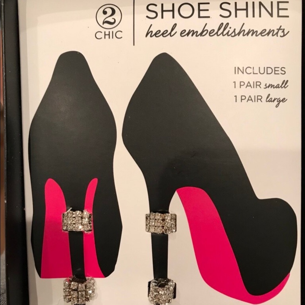 *NWOT* *2 for $10* Heel Embellishments